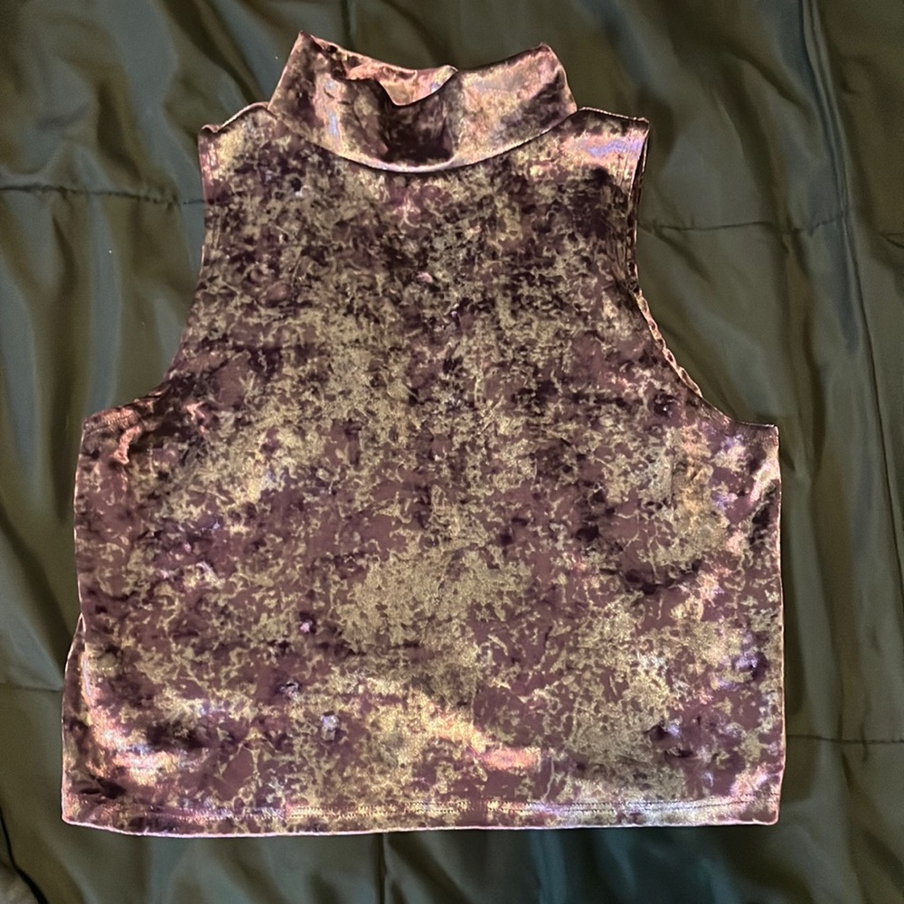 Velvet top